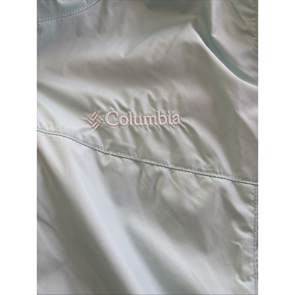 Columbia Women’s Arcadia II Mint Green Jacket/Rain Coat Size Small Brand New - Picture 3 of 7